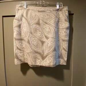 Paisley pattern skirt